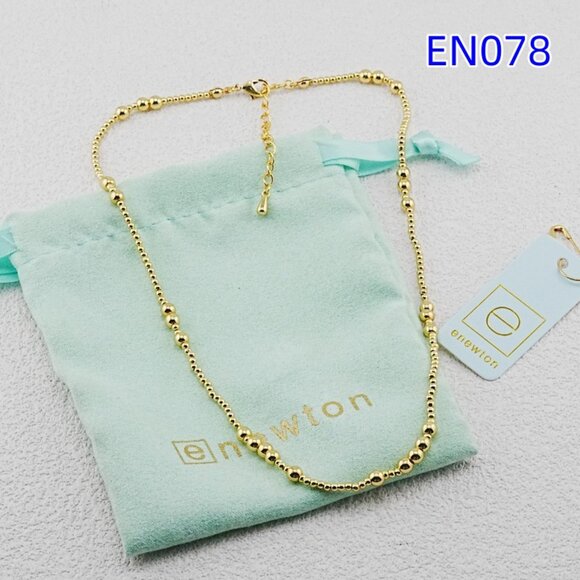 Enewton Gold Bead Necklace - Picture 3 of 5